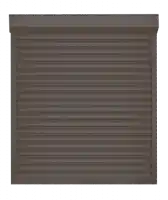 Рольставни DoorHan 2400х2000 цвета RAL 3000 (коричневый) невзломостойкие с автоматикой