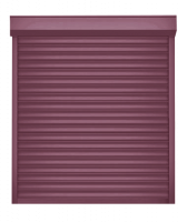 Рольставни DoorHan 2800х1800 цвета RAL 3005 (бордовый) невзломостойкие без автоматики