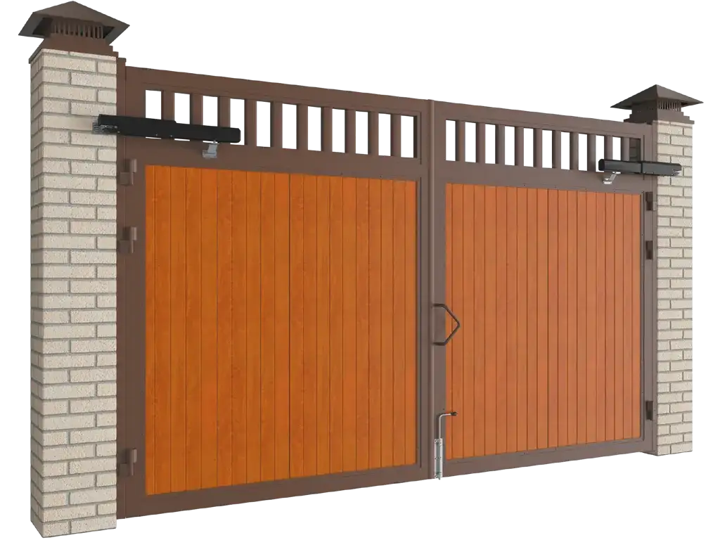 Распашные ворота дорхан