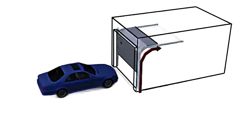 Секционные ворота