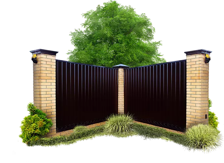 Заборы из профлиста