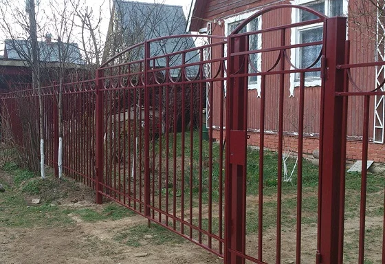 Забор из профнастила