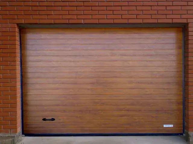 Дизайн панелей гаражных секционных гаражных ворот - S-гофр